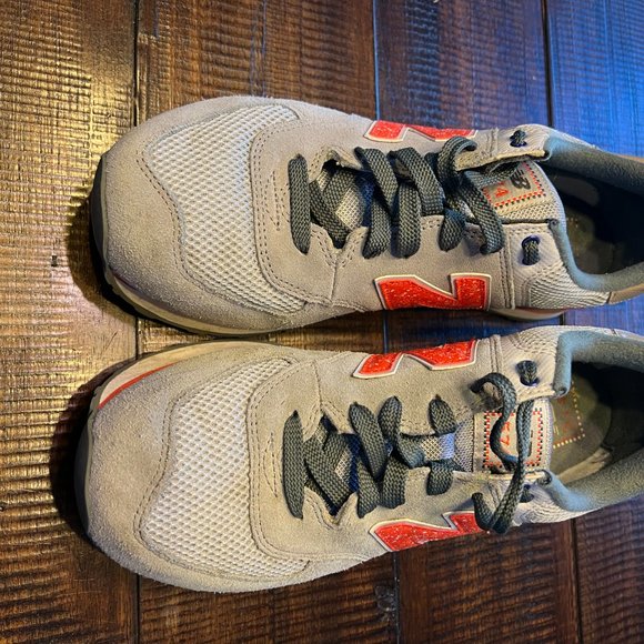 Men's New Balance Encap 9.5 Gray & Orange - Picture 3 of 7